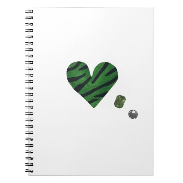 Caderno Espiral Zebra-heart (Frente)