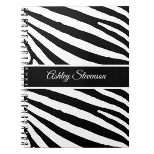 Caderno Espiral Zebra Stripes