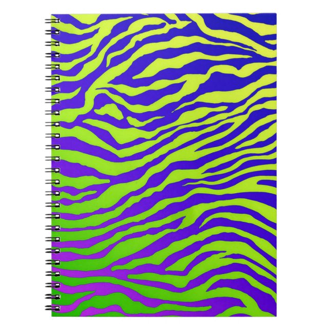 Caderno Espiral Zebra verde (Frente)