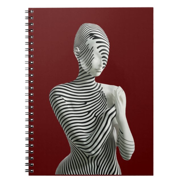 Caderno Espiral Zebra Woman (Frente)