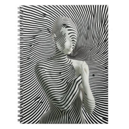 Caderno Espiral Zebra Woman