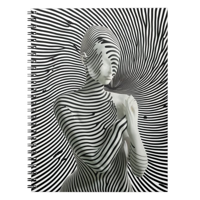 Caderno Espiral Zebra Woman (Frente)