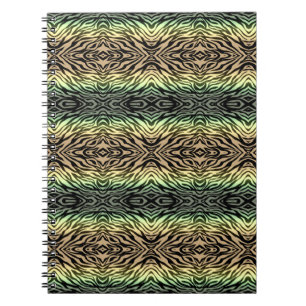 Caderno Espiral Zebras na Floresta