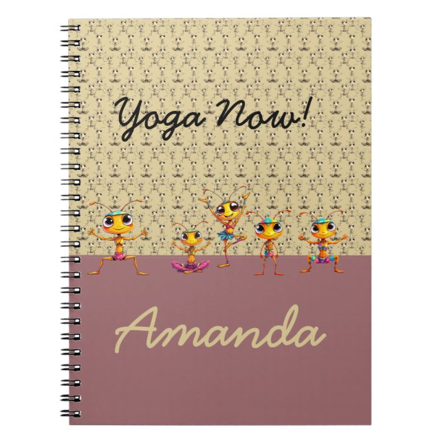 Caderno Espiral Zen Ants (Frente)