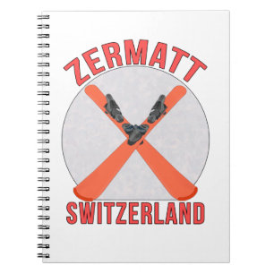 Caderno Espiral Zermatt, Suiça