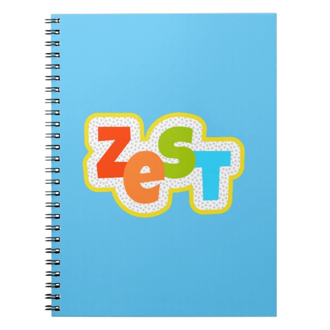 Caderno Espiral Zest (Frente)