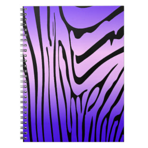 Caderno Espiral Zesty Zebra Purple