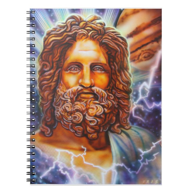 Caderno Espiral Zeus Notebook (Frente)