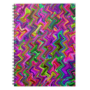 Caderno Espiral Zigzag Colorida nº 2 -