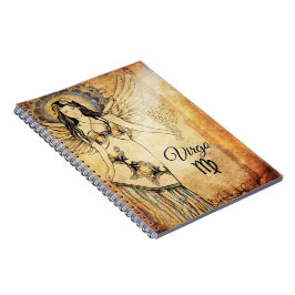 Caderno Espiral Zodíaco do Virgo