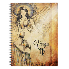 Caderno Espiral Zodíaco do Virgo