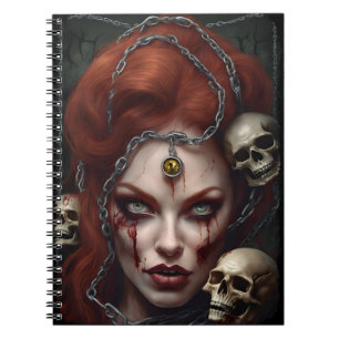 Caderno Espiral Zombie Babe 03