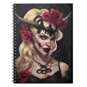 Caderno Espiral Zombie Babe 06