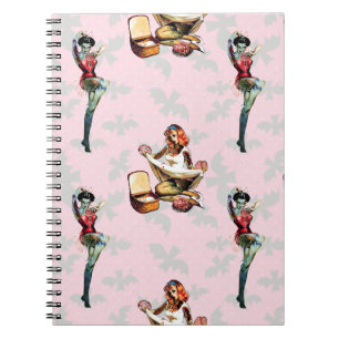Caderno Espiral Zombie Pin Ups