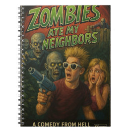 Caderno Espiral Zombies Ate My Vizinhos notebook