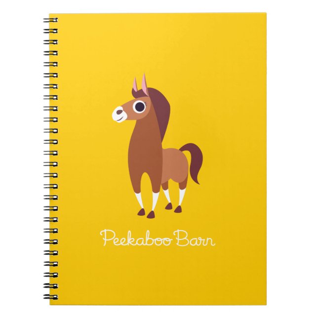 Caderno Espiral Zora o cavalo (Frente)