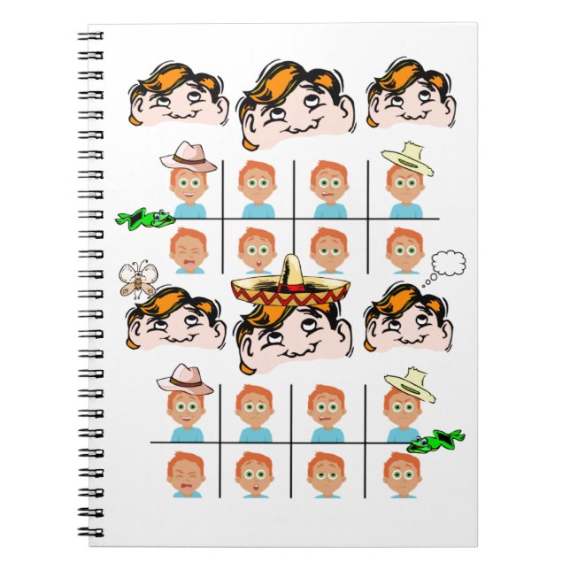 Caderno Expressões Rostos (Frente)