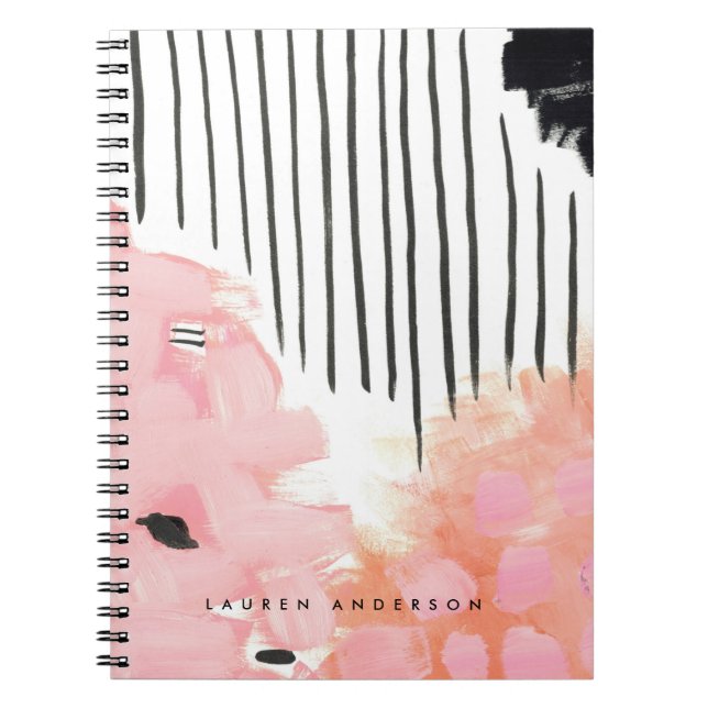 Caderno feito sob encomenda espiral personalizado (Frente)