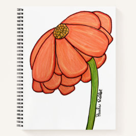 Caderno Flor de Laranja