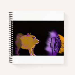 Caderno fofo de capivara