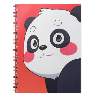 Caderno Fofo do Panda para Crianças