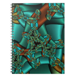 caderno fractal de cadeia louca