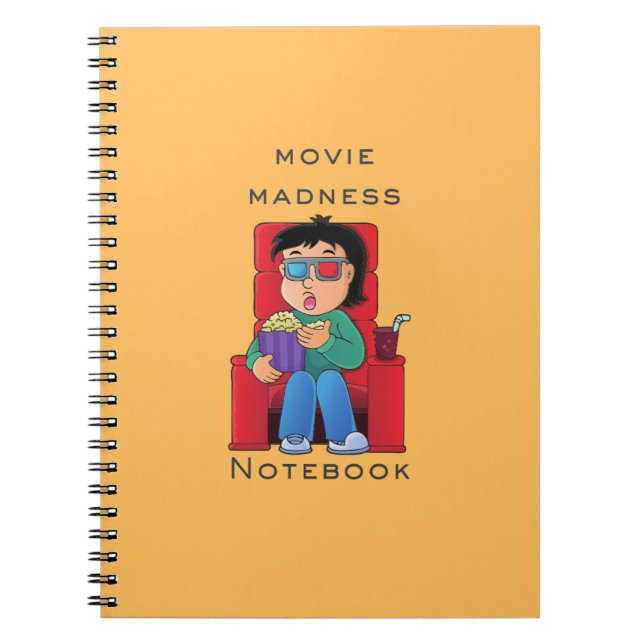 Caderno Loucura de Filme (Frente)