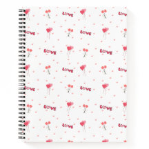 Caderno Love & Hearts