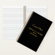 Caderno Luxuoso Crazy Circles – Diário 14,6 x 21,6