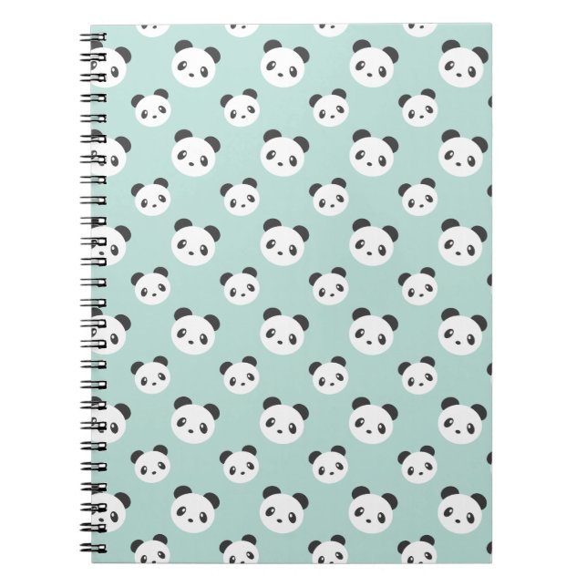 Caderno modelado panda (Frente)