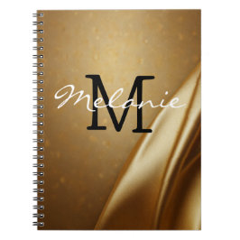 Caderno Monograma Glamouroso Espiral