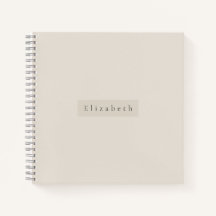 Caderno Nome Moderno