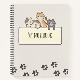 Caderno para amantes de gatos