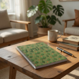 Caderno Personalizado da Floresta Rústica