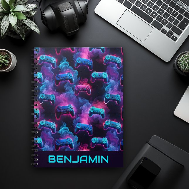 Caderno Personalizado de Controle de Jogos para Me (Criador carregado)