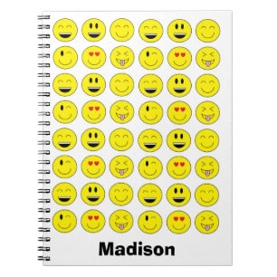 Caderno personalizado de "Emojis"