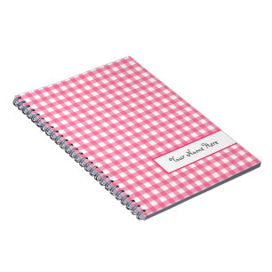 Caderno personalizado do guingão espiral