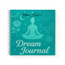 Caderno Personalizado do Sonho Turquesa