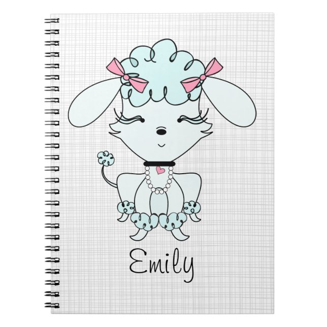 Caderno personalizado dos desenhos animados (Frente)
