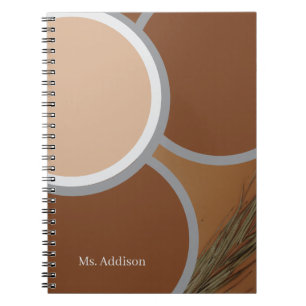 Caderno personalizado encadernado em espiral