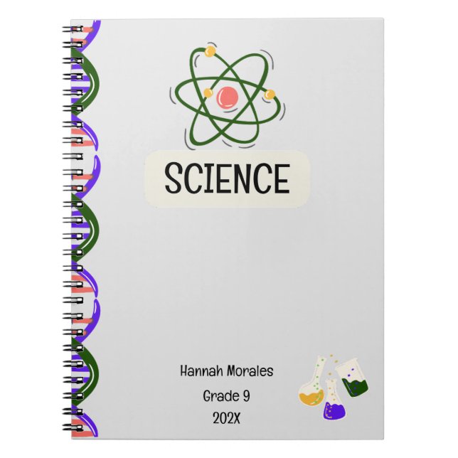 Caderno Personalizado para Estudantes (Frente)