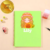 Caderno Personalizado para meninas