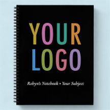 Caderno Personalizado para Negócios Logotipo Perso