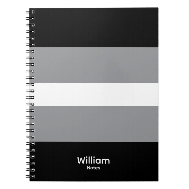 Caderno Personalizado William Notes com Espiral (Frente)