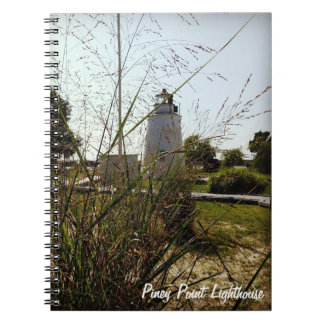 Caderno Piney do farol do ponto