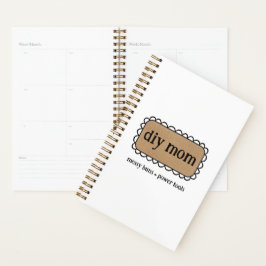 Caderno Planejador Semanal e Mensal para Mães que 