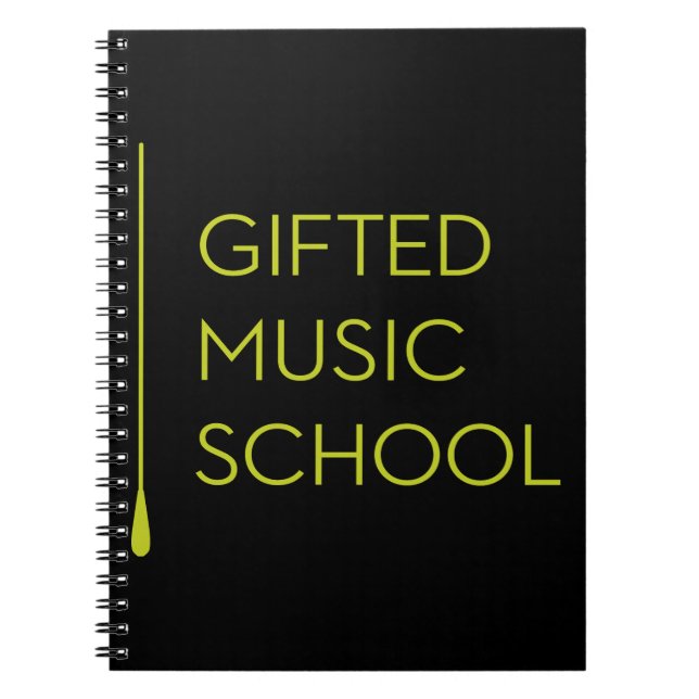 Caderno preto de GMS (Frente)