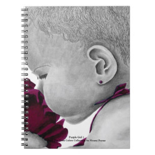 Caderno roxo da menina 1