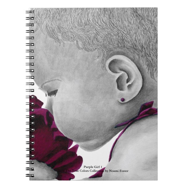 Caderno roxo da menina 1 (Frente)