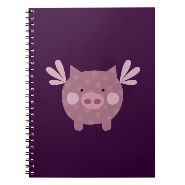 Caderno roxo do porco (Frente)